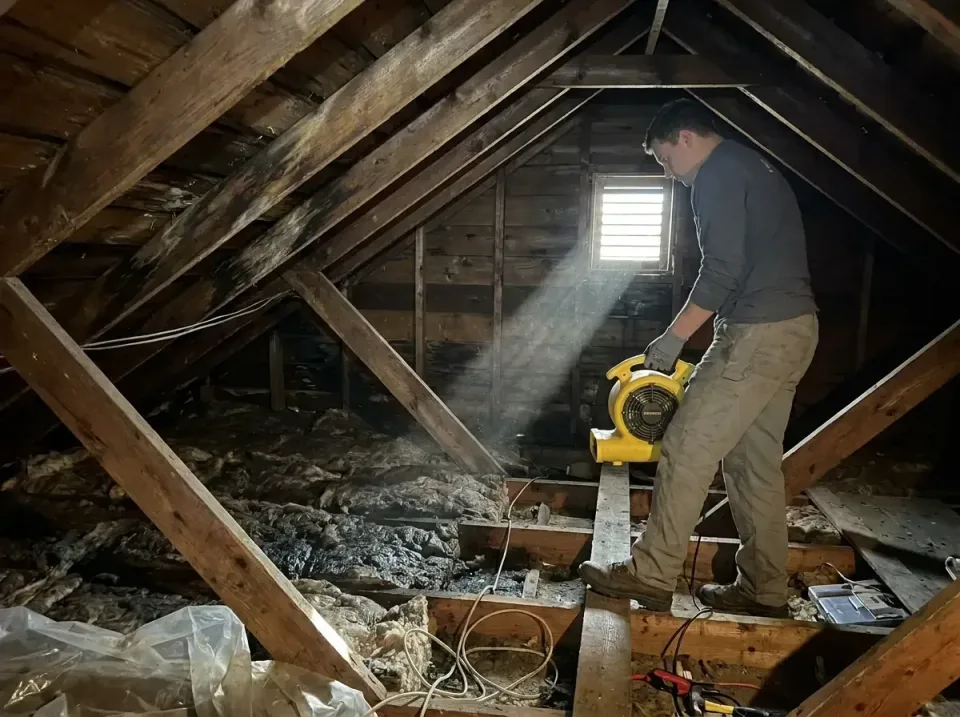 attic-water-damage-drying-proc-007 — frequently asked questions, Emergency Water Extraction & 24/7 Flood Response in Depew,…